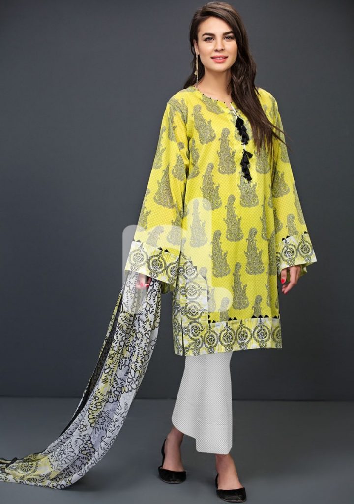 Nishat Lawn 2018 Designs Summer Catalog by Nisha