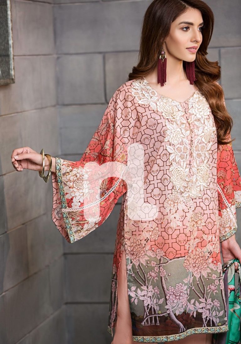 Nishat Lawn 2018 Designs Summer Catalog by Nisha
