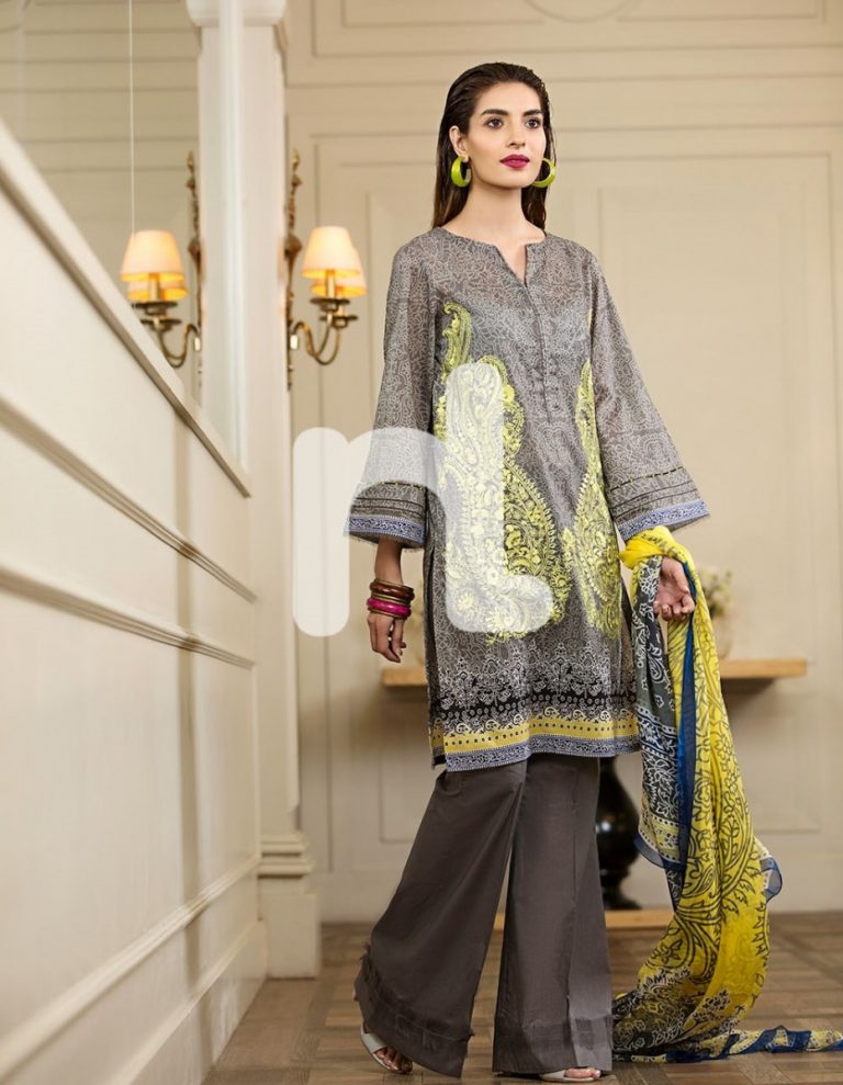 Nishat Lawn 2018 Designs Summer Catalog by Nisha